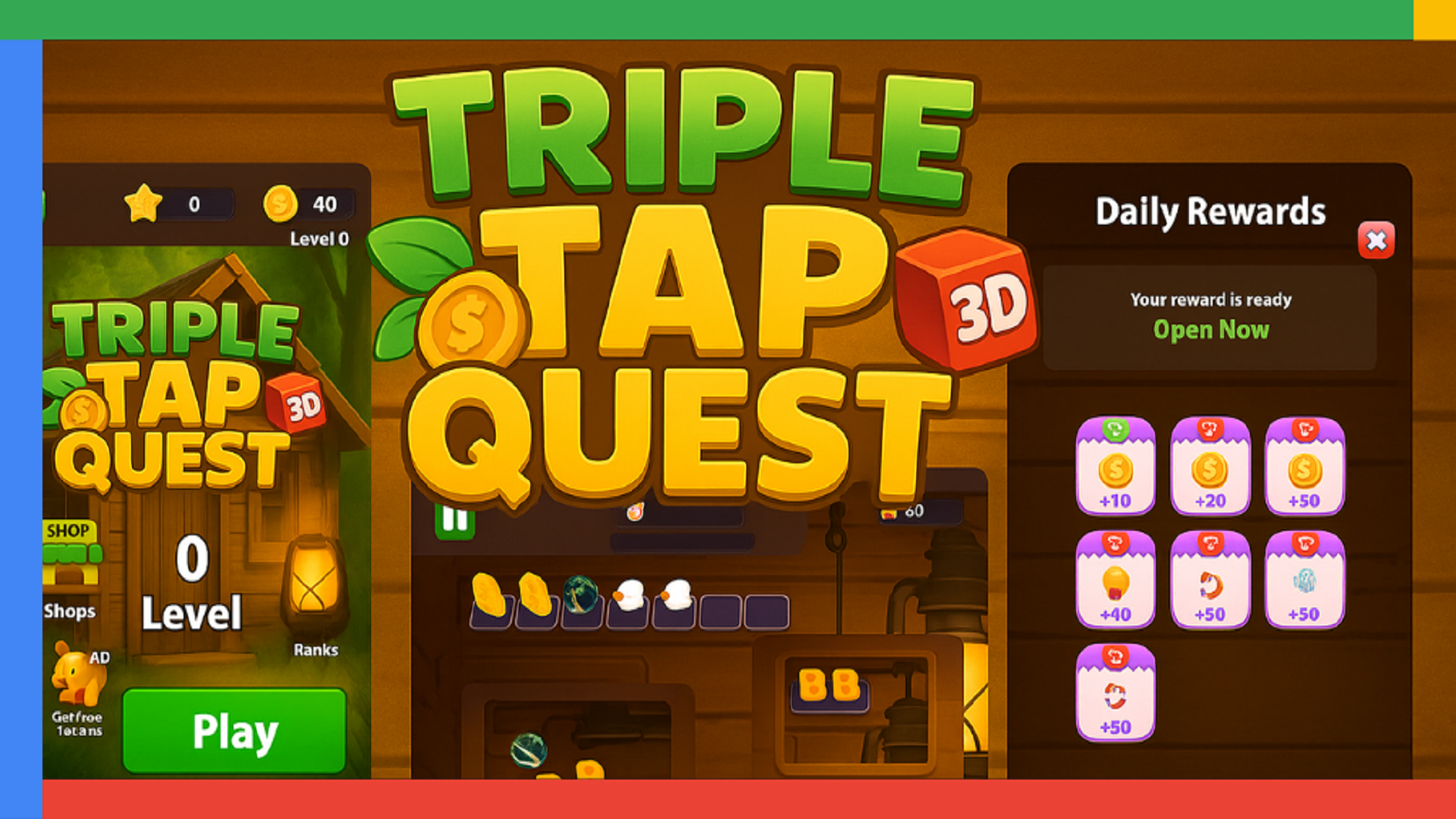 Triple Tap Quest 3D